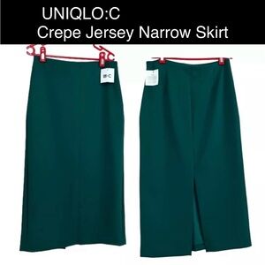 UNIQLO:C Crepe Jersey
Narrow Skirt